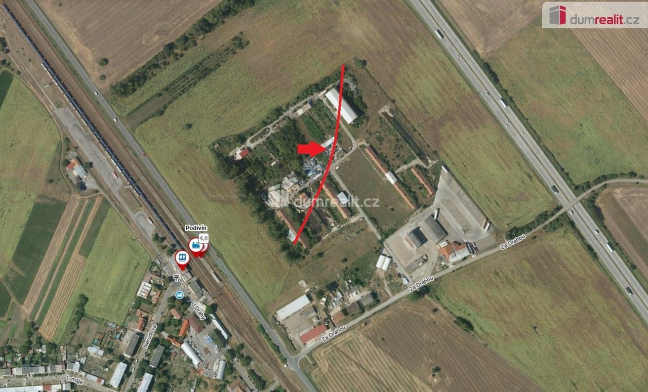 Prodej pozemku 1255 m²