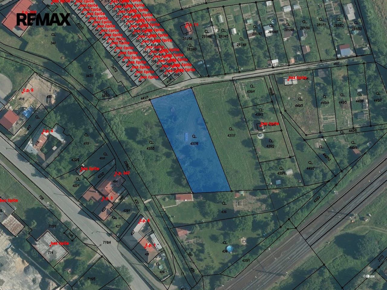 Prodej pozemku 1578 m²