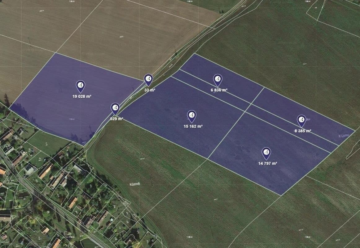 Prodej pozemku 57981 m²