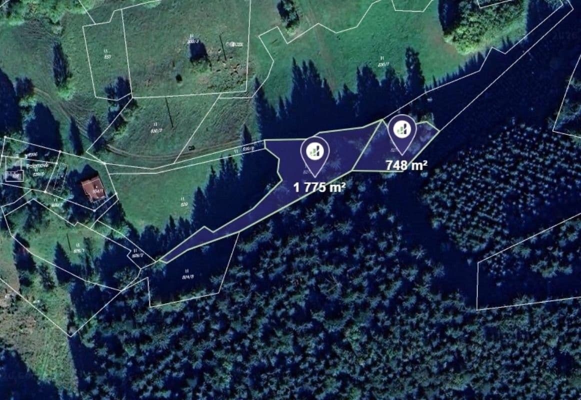Prodej pozemku 2523 m²
