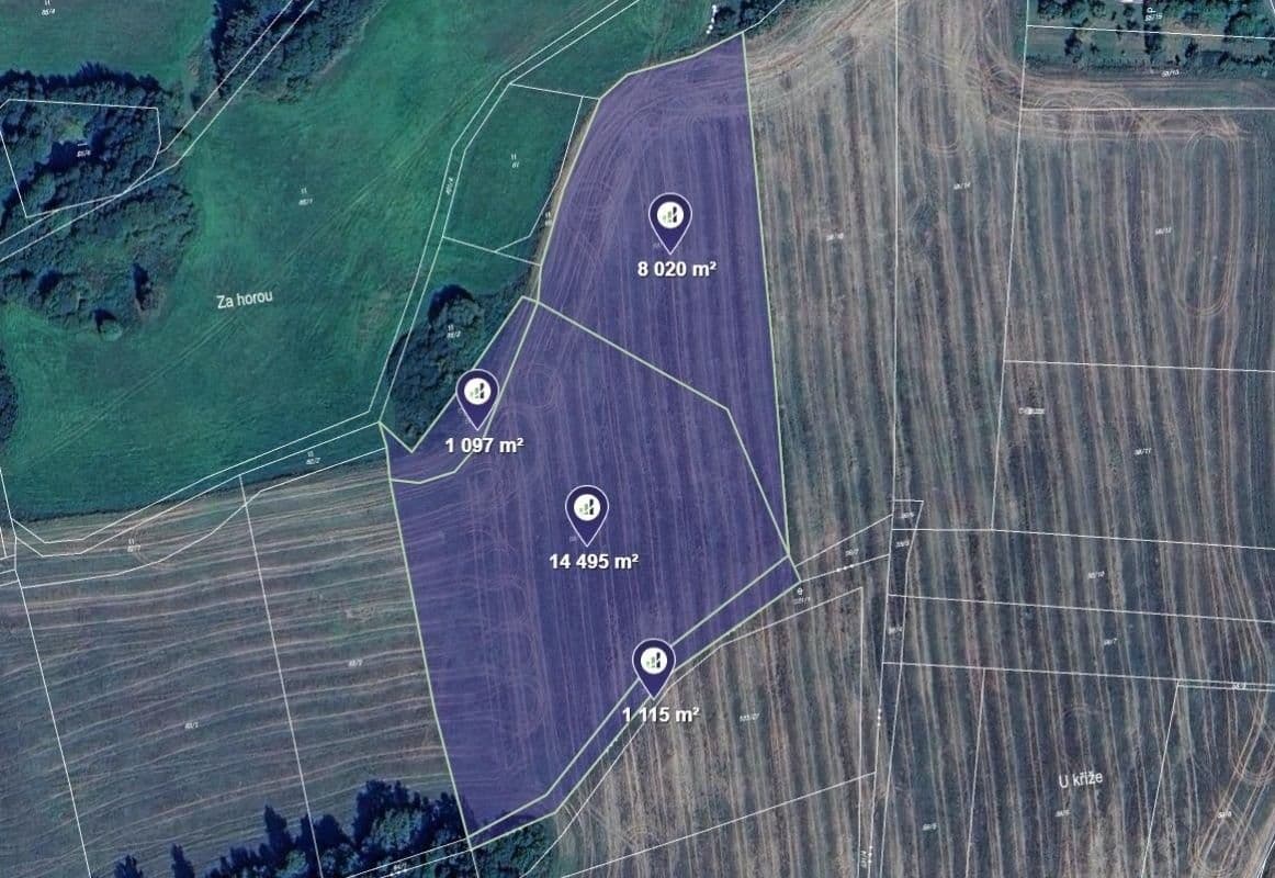 Prodej pozemku 24727 m²
