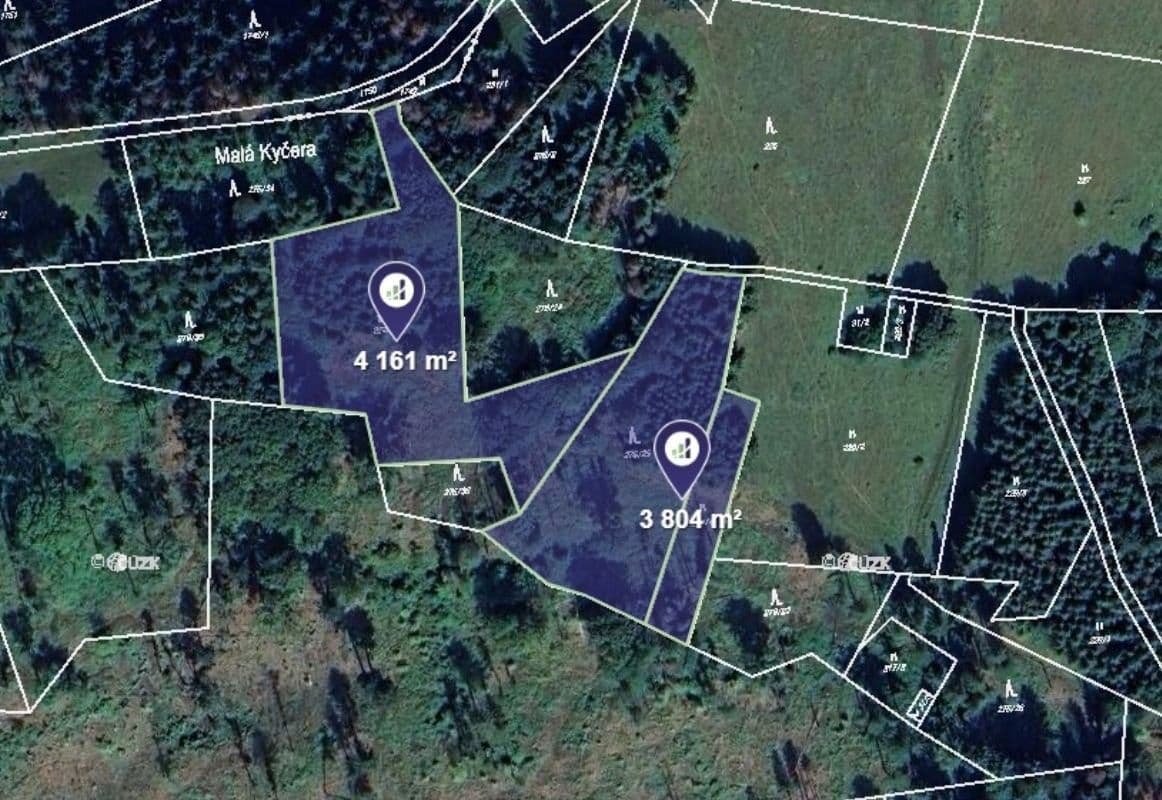 Prodej pozemku 3983 m²