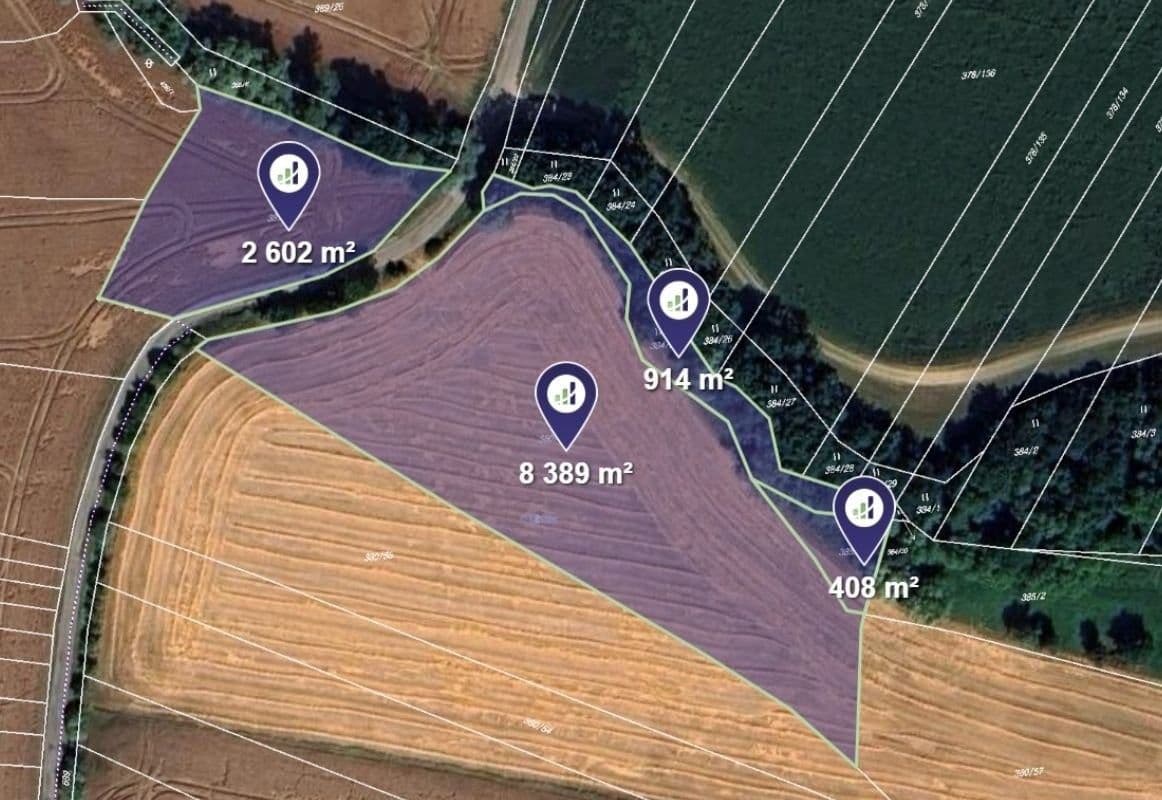 Prodej pozemku 12313 m²