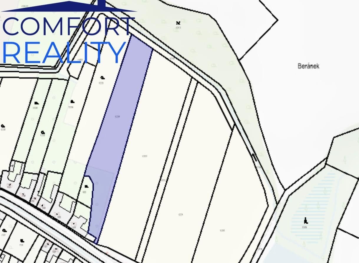 Prodej pozemku 2650 m²