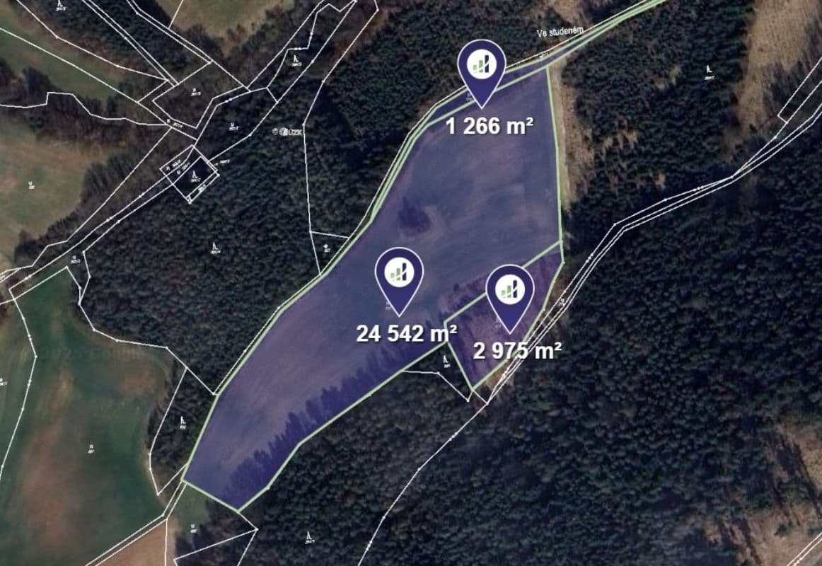 Prodej pozemku 48460 m²