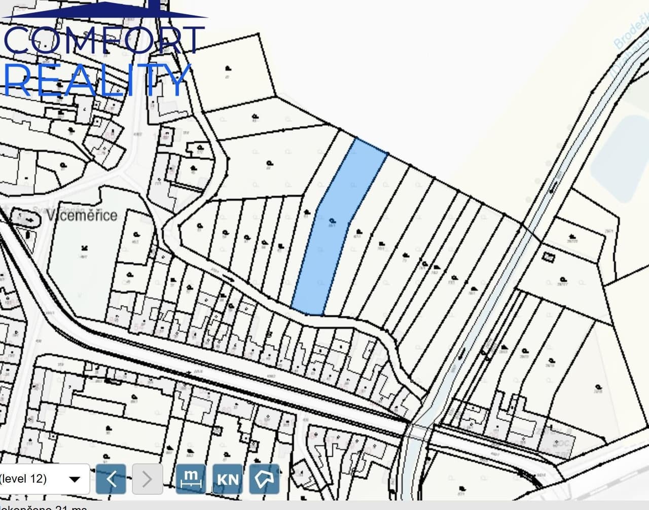 Prodej pozemku 1622 m²