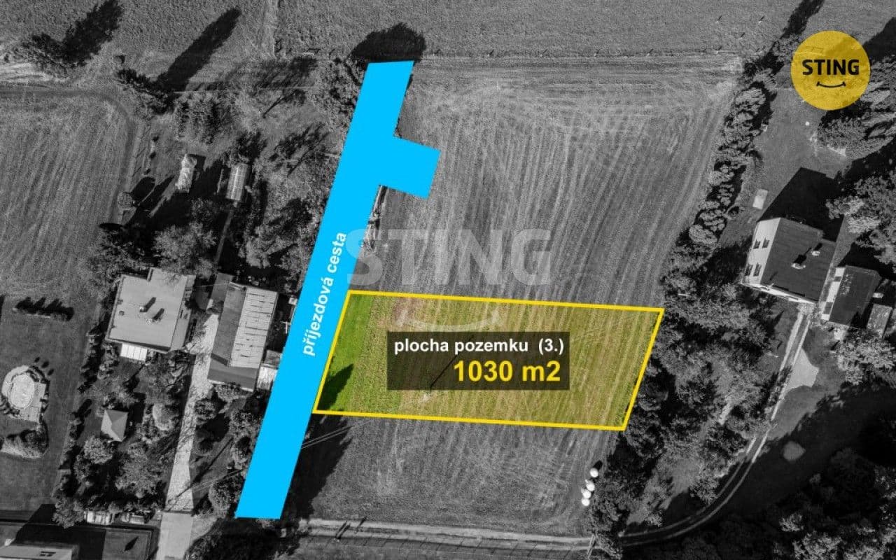 Prodej pozemku 1030 m²