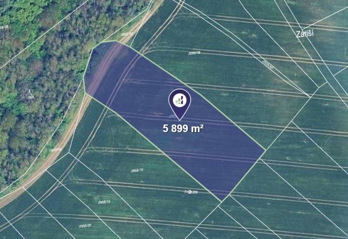 Prodej pozemku 1642 m²