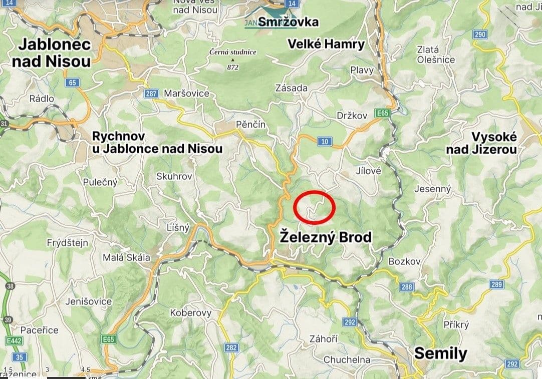 Prodej pozemku 7 m²
