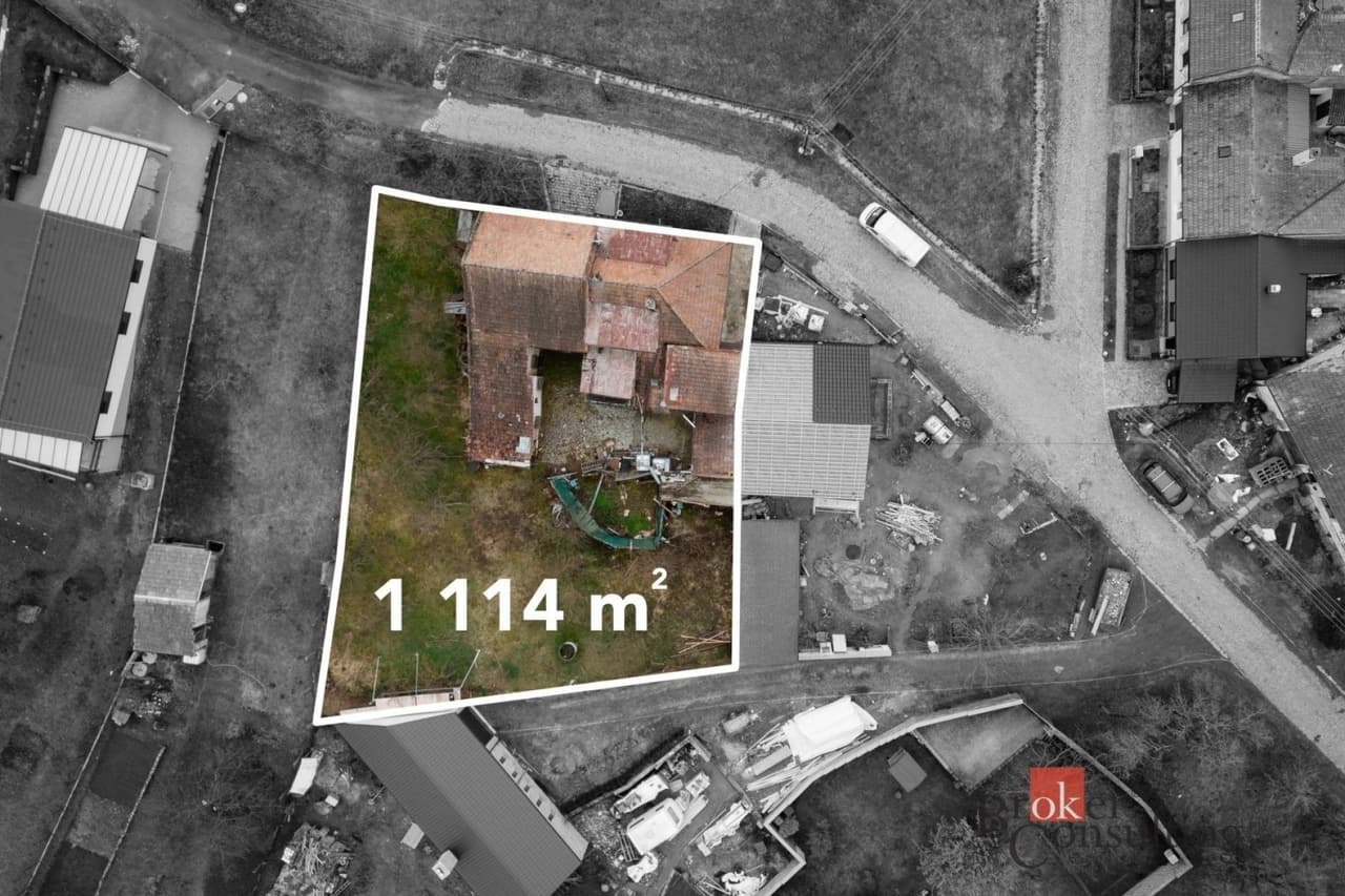 Prodej pozemku 1114 m²