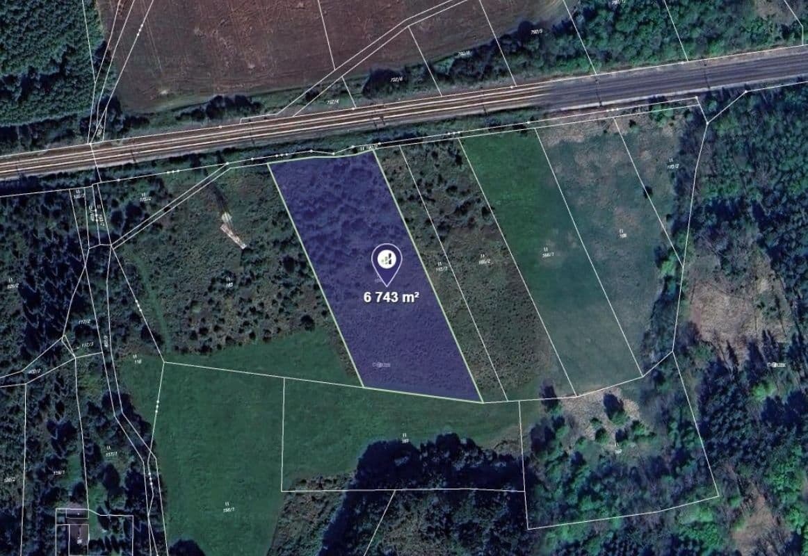 Prodej pozemku 6743 m²