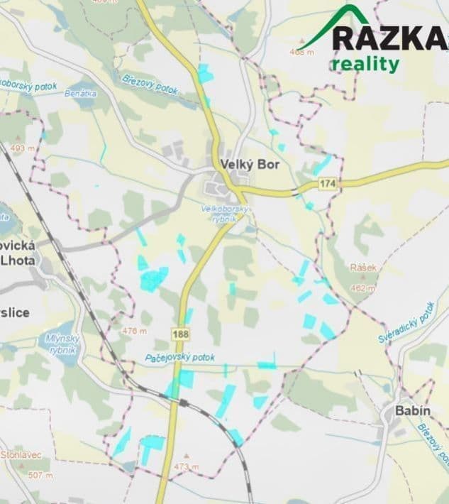 Prodej pozemku 264094 m²
