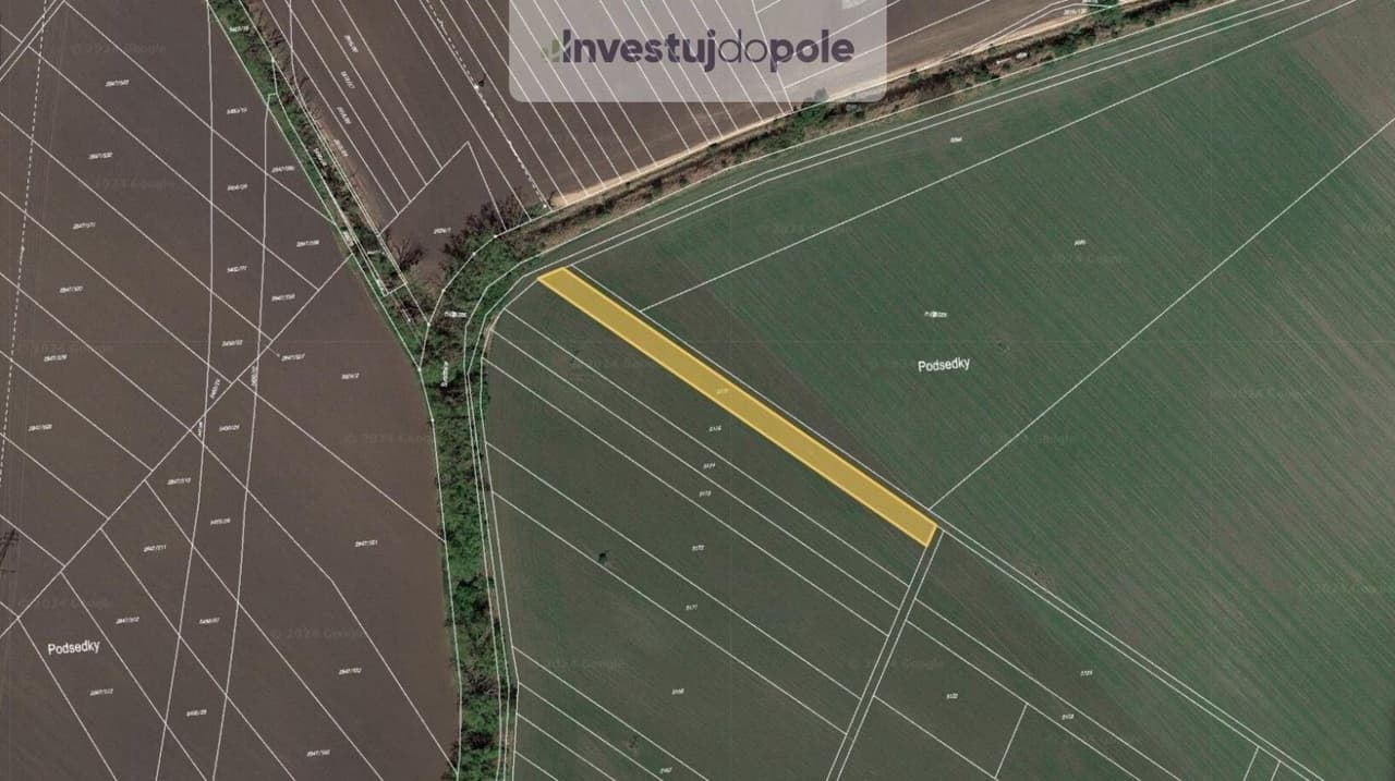Prodej pozemku 1817 m²
