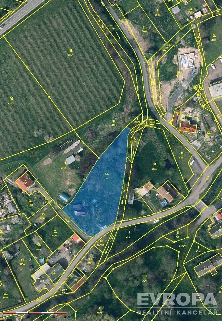 Prodej pozemku 2157 m²