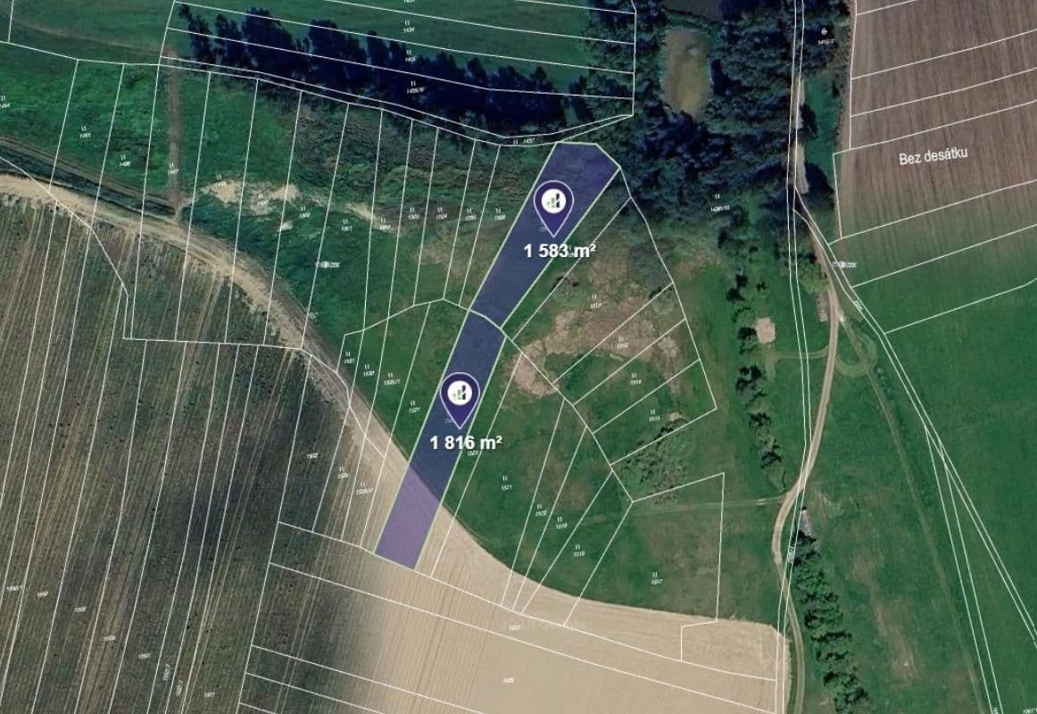 Prodej pozemku 6293 m²