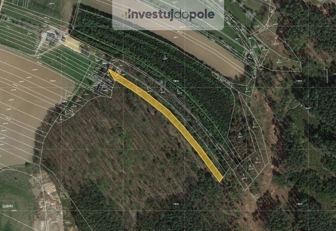 Prodej pozemku 1396 m²