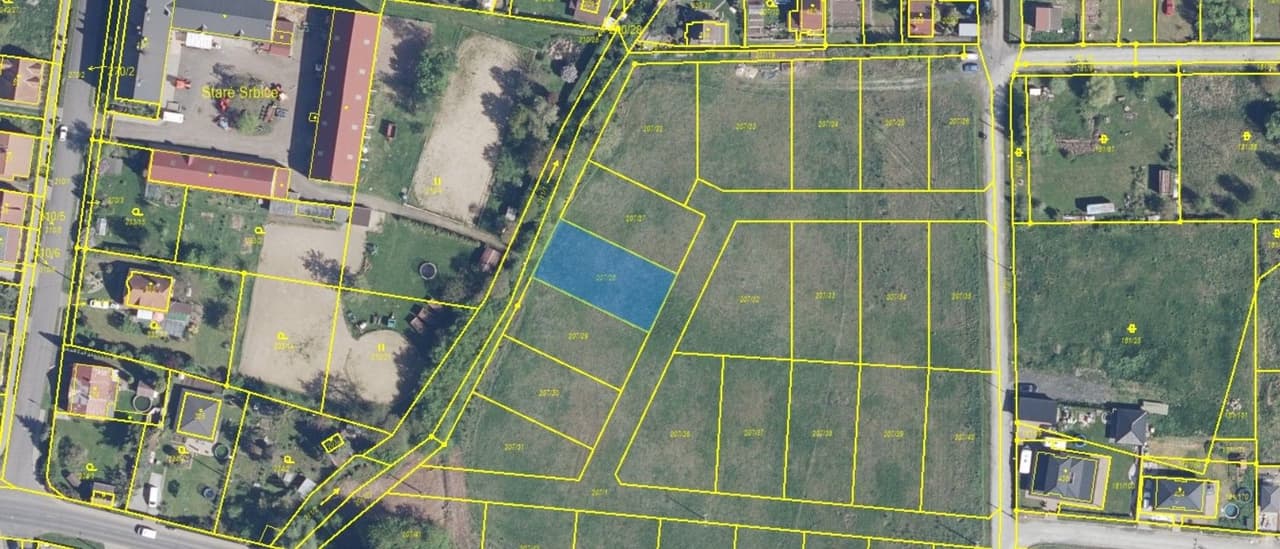 Prodej pozemku 581 m²