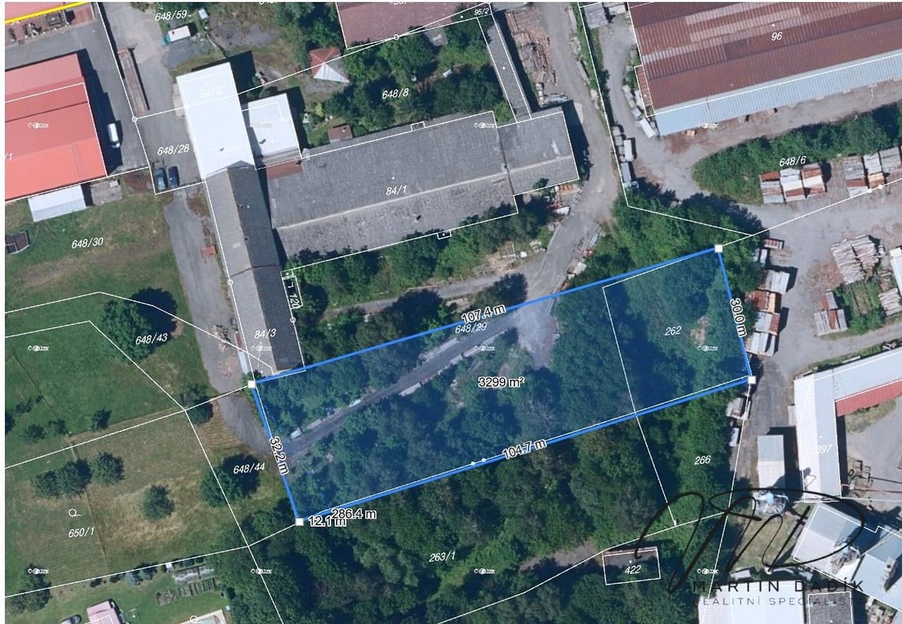 Prodej pozemku 3200 m²