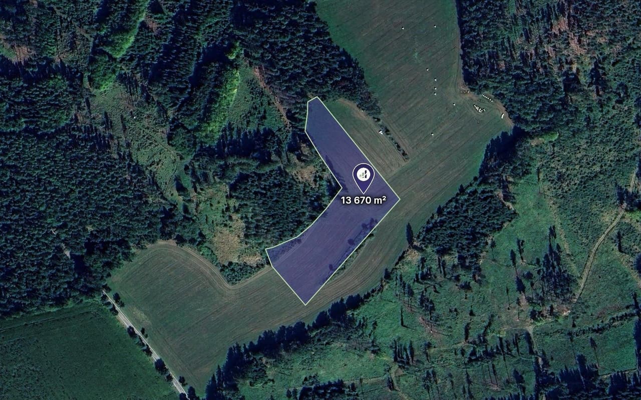 Prodej pozemku 13670 m²