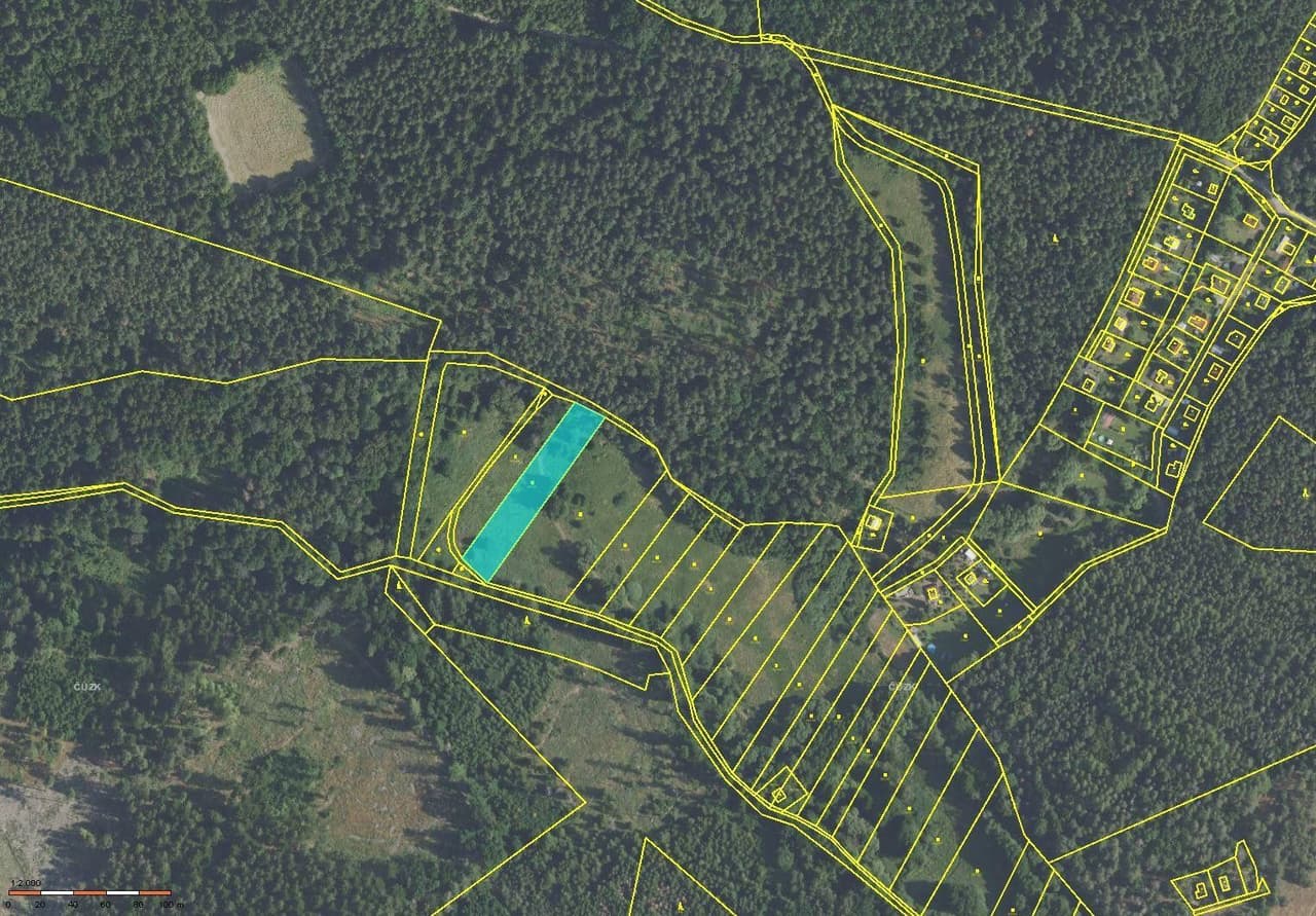 Prodej pozemku 2486 m²