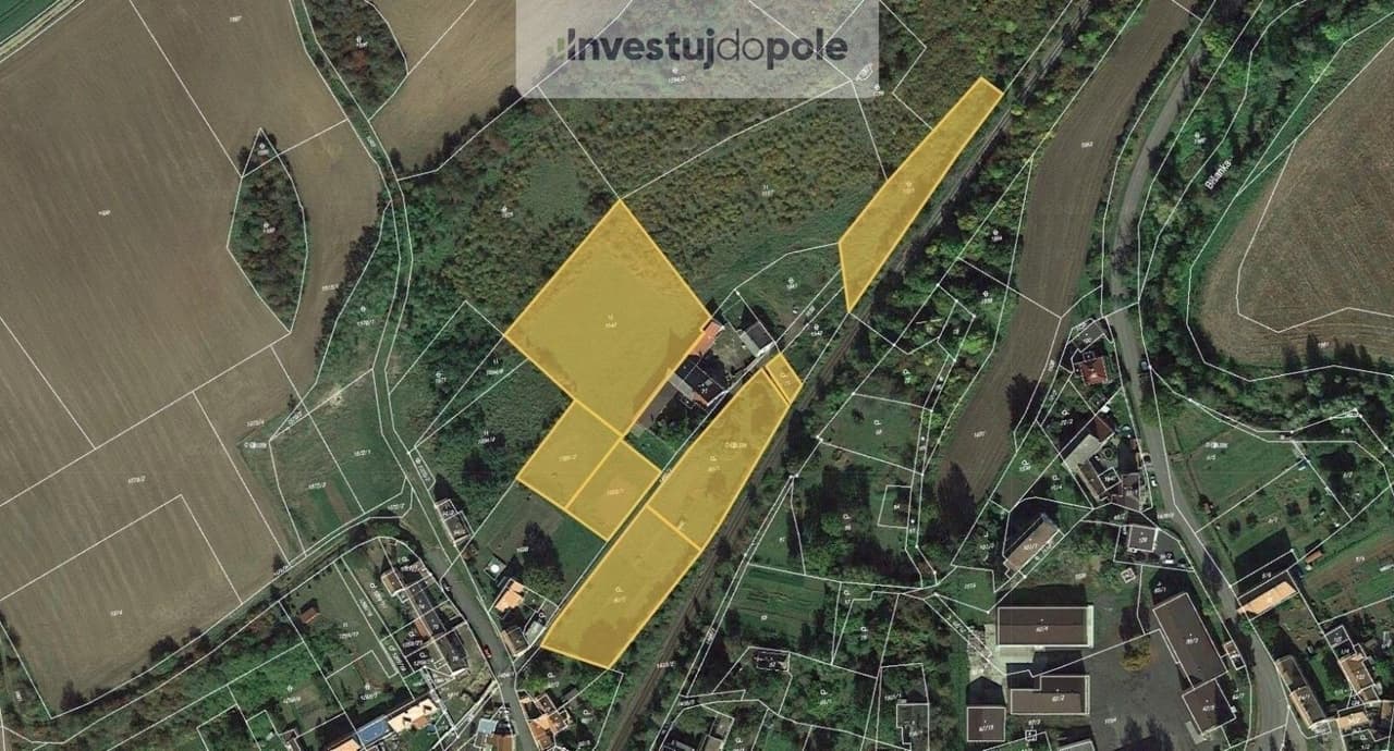 Prodej pozemku 1492 m²
