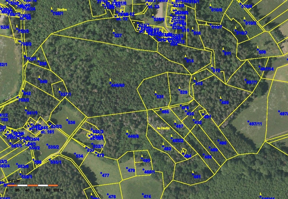 Prodej pozemku 42059 m²