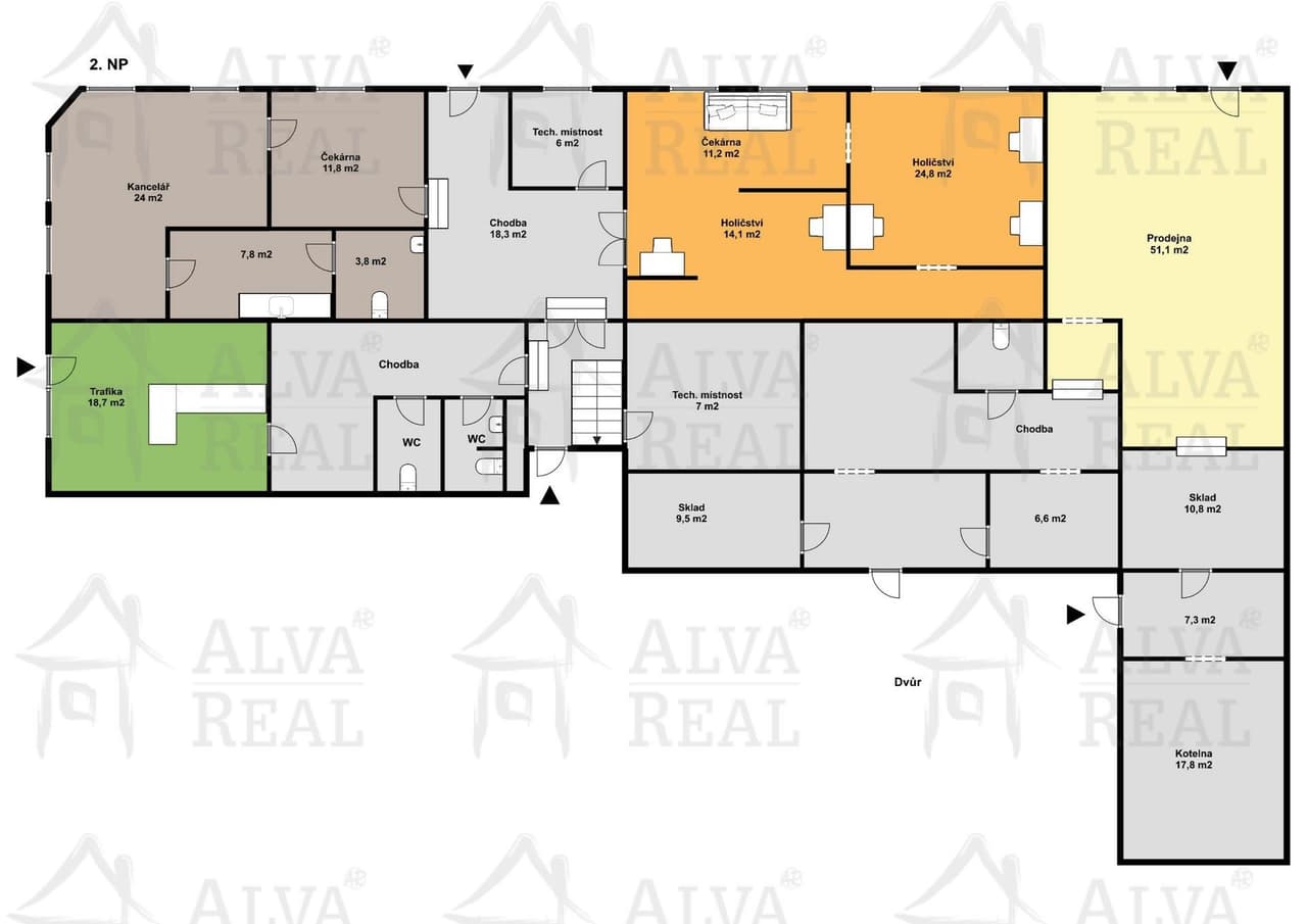 Prodej domu 510 m²