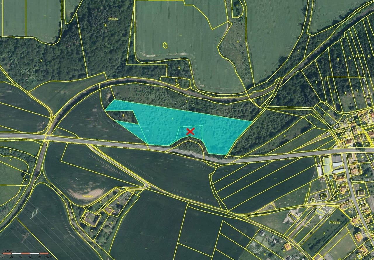 Prodej pozemku 20542 m²
