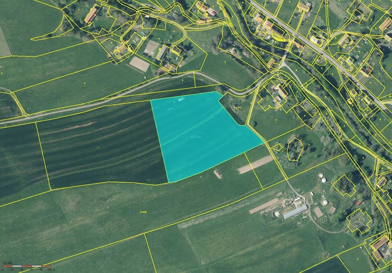 Prodej pozemku 26263 m²