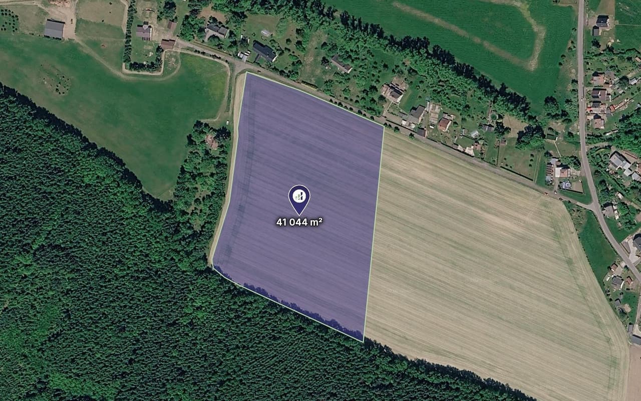 Prodej pozemku 6958 m²