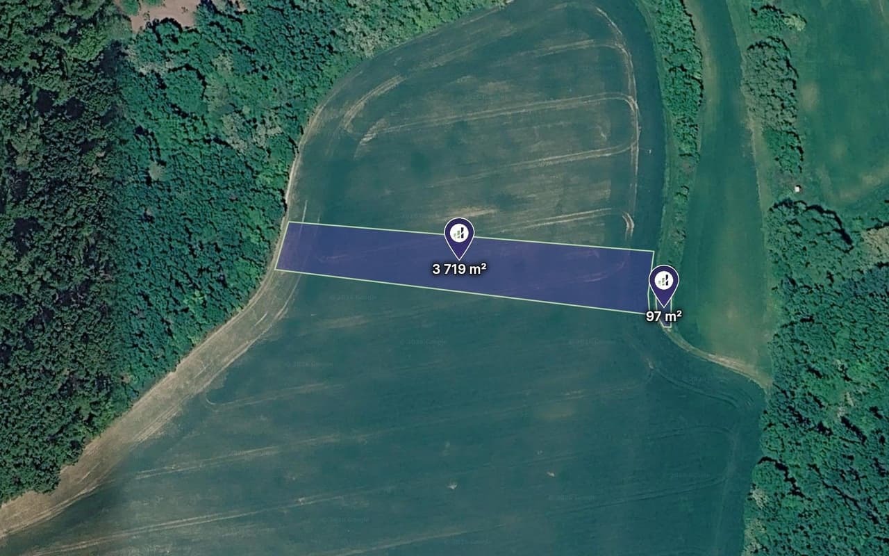 Prodej pozemku 1908 m²