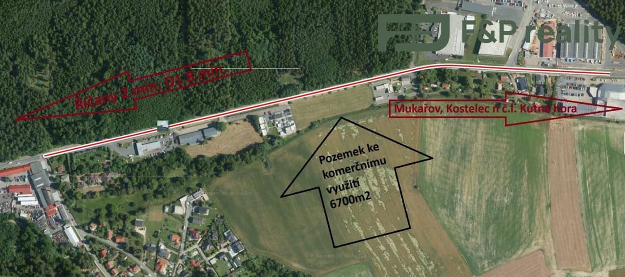 Pronájem pozemku 6700 m²